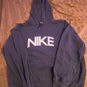 Navy blue Nike hoodie size XXL